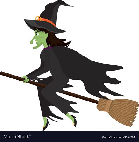 The Role of the Large Lying Witch with Broom in Occult Practices and Spells